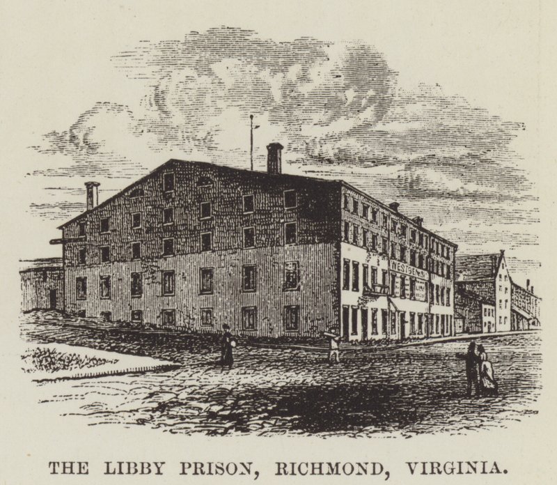 A prisão de Libby, Richmond, Virginia de George Augustus Sala