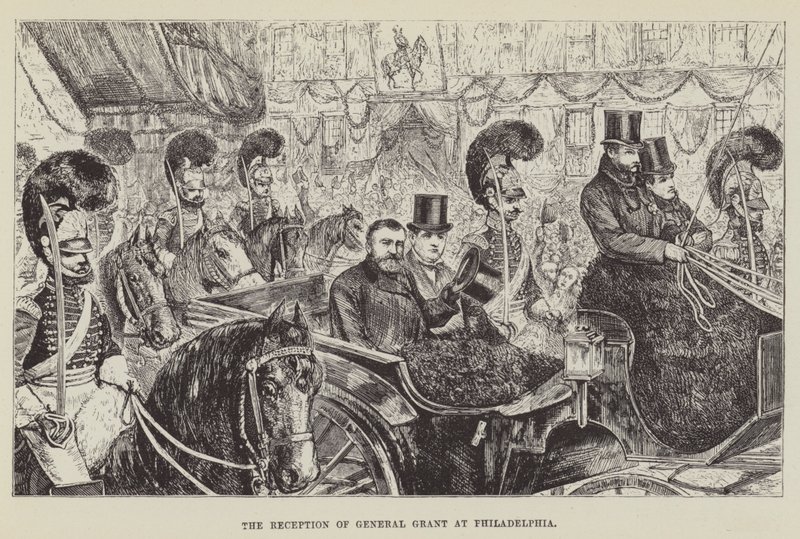 A recepção do general Grant na Filadélfia de George Augustus Sala