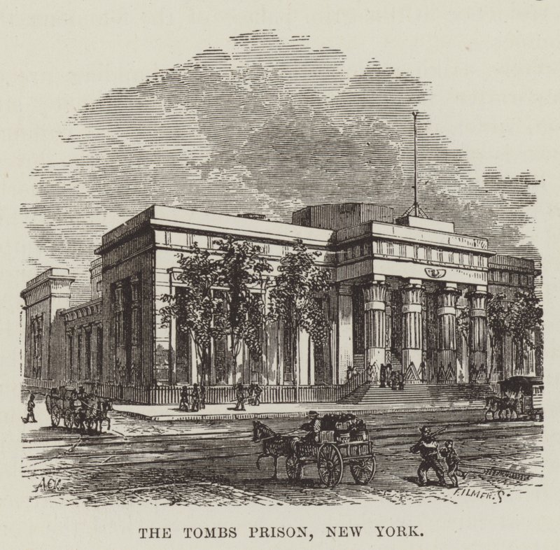 Prisão dos Túmulos, Nova Iorque de George Augustus Sala