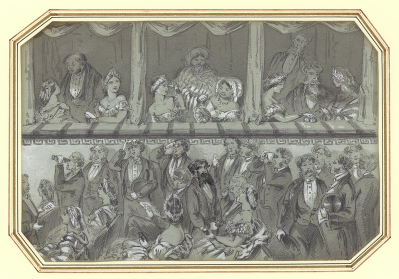 Teatro de William McConnelll Haymarket de George Augustus Sala