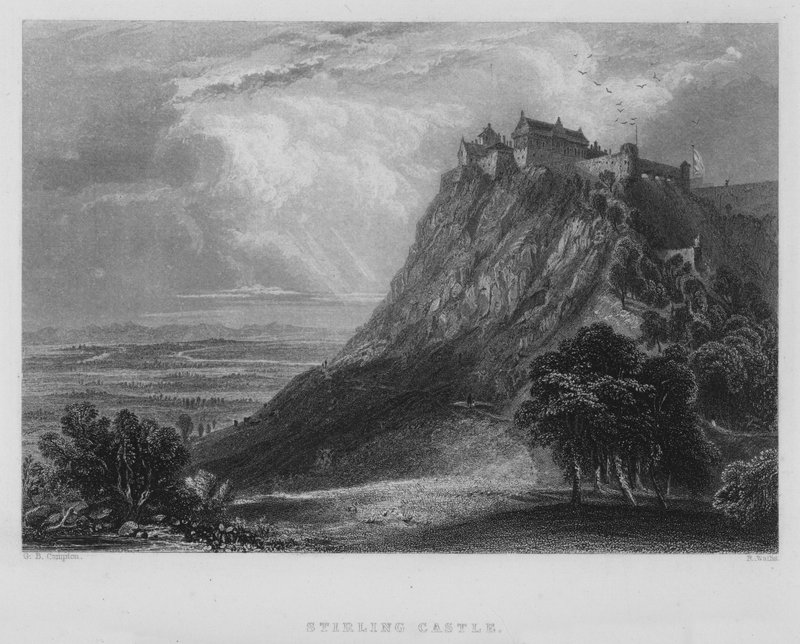Castelo Stirling (gravura) de George Bryant Campion