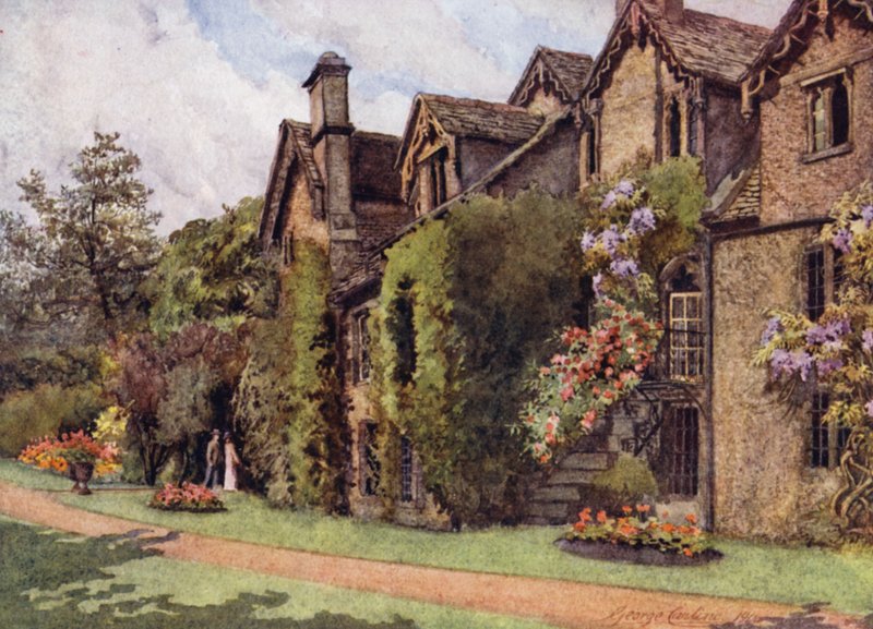 Oxford: The Old Benedictine Buildings, Worcester College de George Carline
