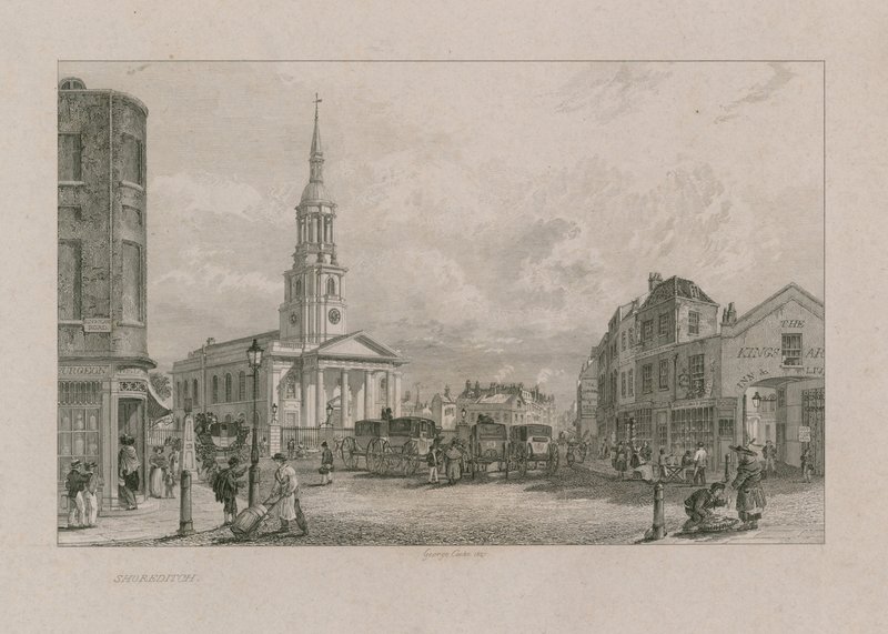 Igreja de São Leonardo, Shoreditch de George Cooke