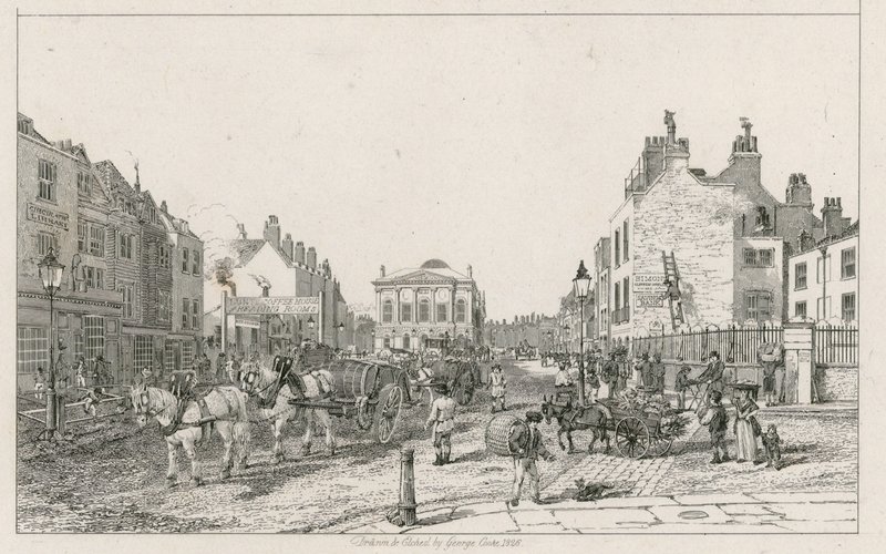 The Sessions House, Clerkenwell de George Cooke