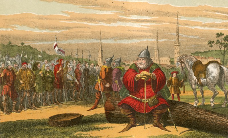 Falstaff de George Cruikshank