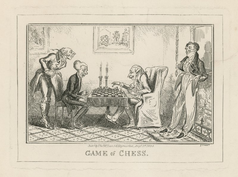 Jogo de xadrez de George Cruikshank