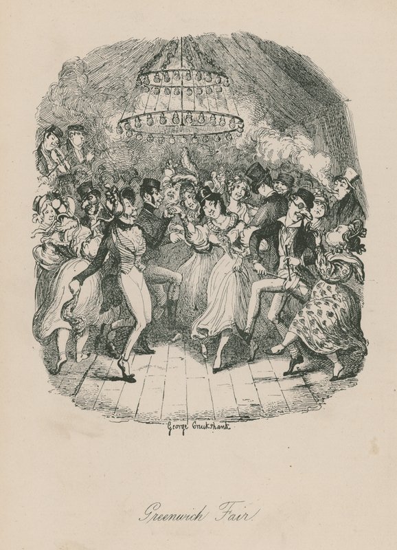 Feira de Greenwich de George Cruikshank