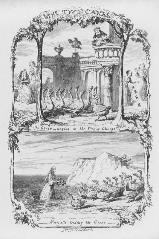 Ilustração para The Pentamerone de George Cruikshank (gravura) de George Cruikshank