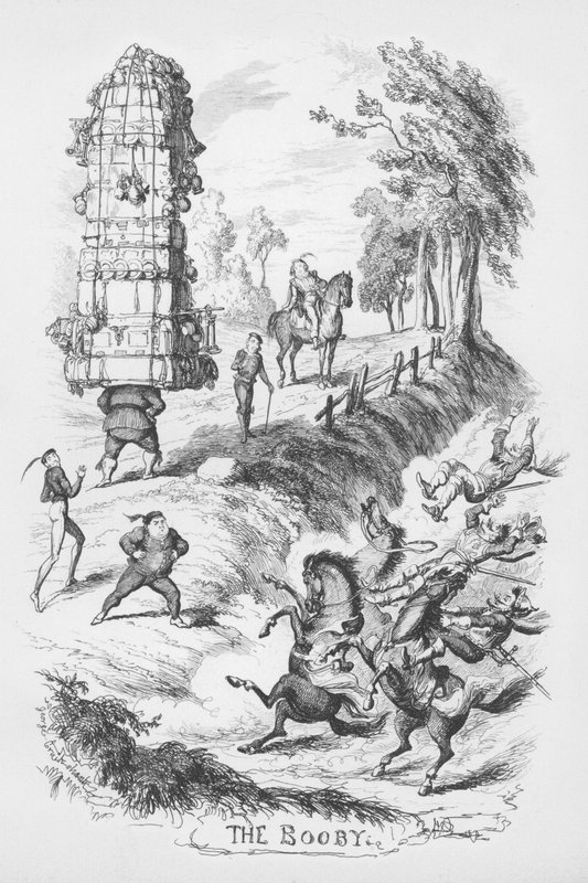 Ilustração para The Pentamerone de George Cruikshank (gravura) de George Cruikshank