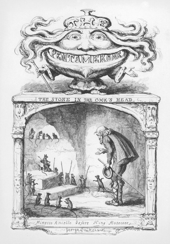 Ilustração para The Pentamerone de George Cruikshank (gravura) de George Cruikshank