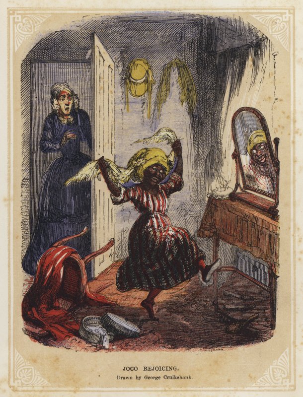 Joco Rejoicing (cor litho) de George Cruikshank