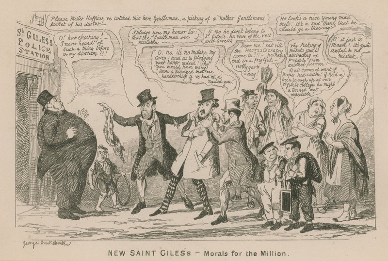 New Saint Giles de George Cruikshank