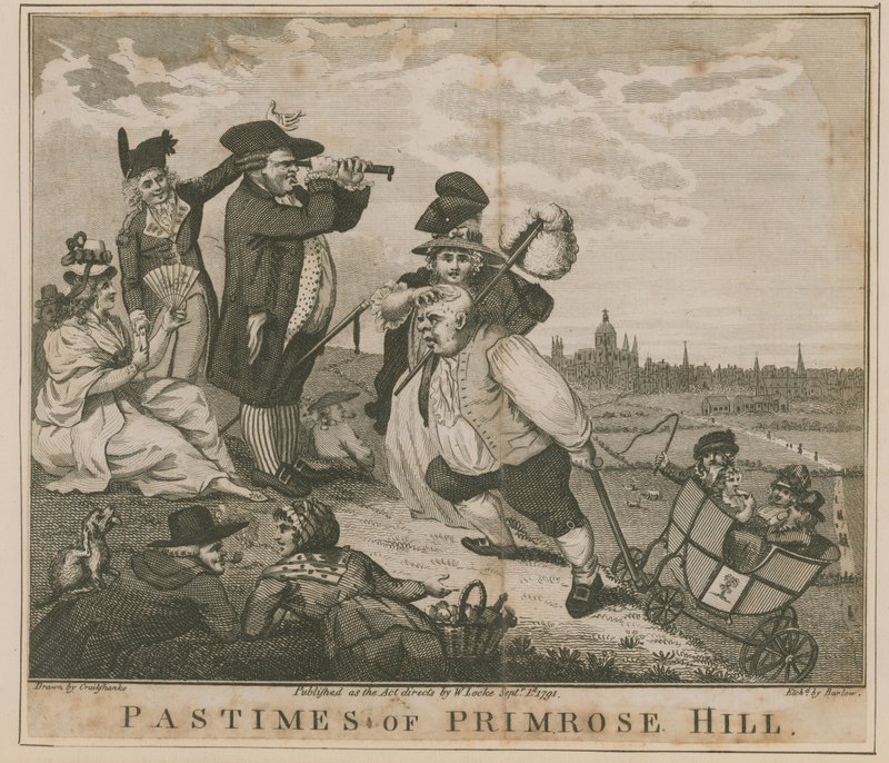 Passarinhos de Primrose Hill de George Cruikshank
