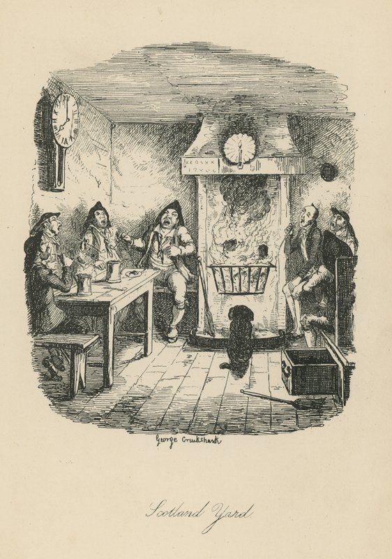 Scotland Yard por George Cruikshank de George Cruikshank