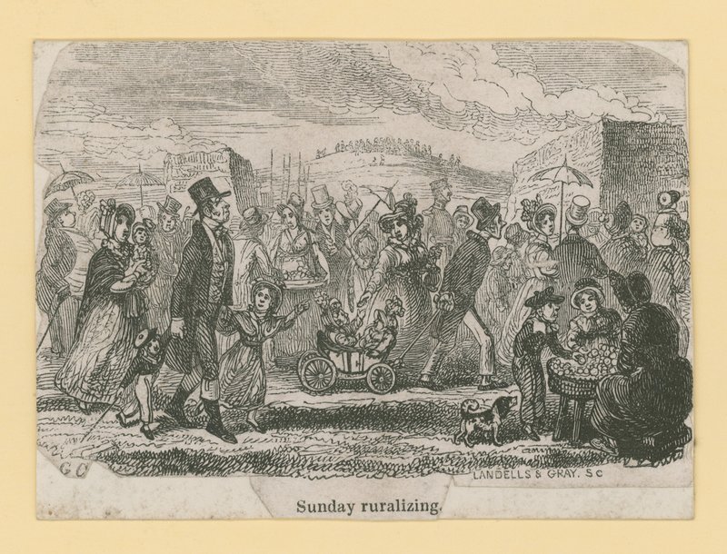 domingo ruralizadora de George Cruikshank