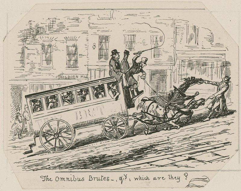 Os brutamontes omnibus ... que são eles de George Cruikshank