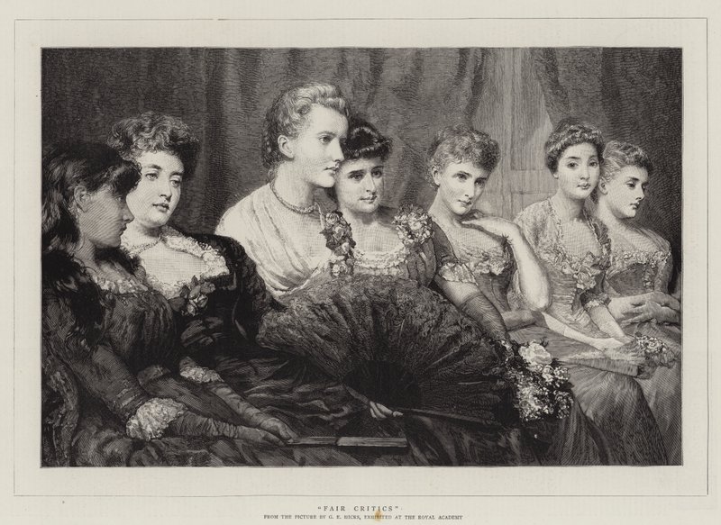 Críticos justos de George Elgar Hicks