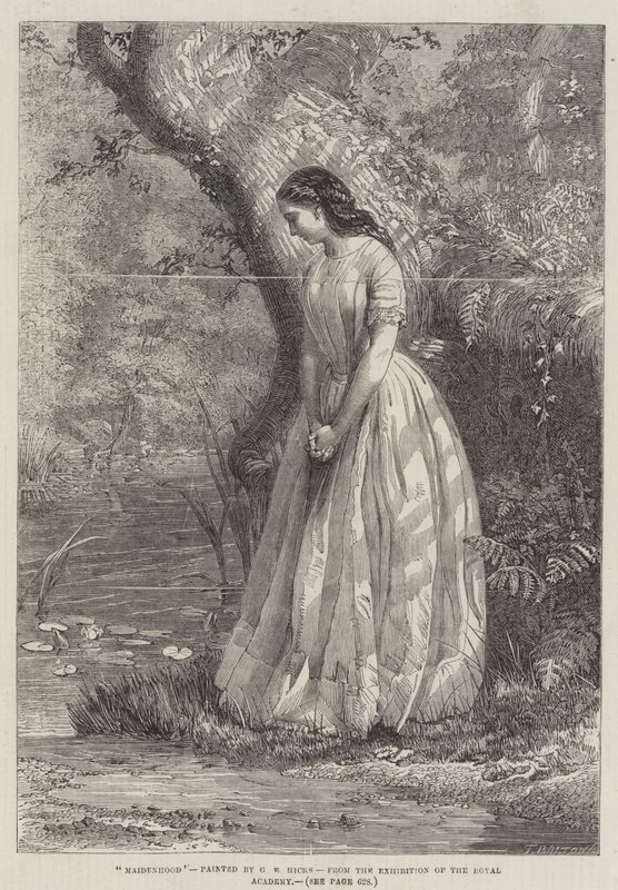 Virgindade de George Elgar Hicks