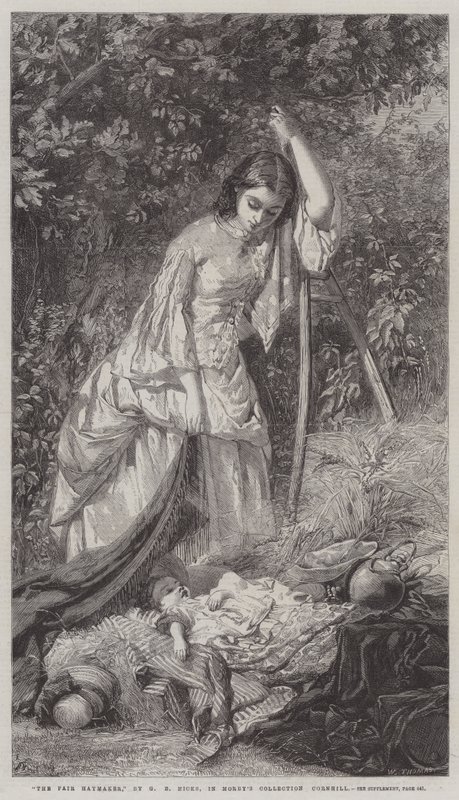 O Fair Haymaker de George Elgar Hicks
