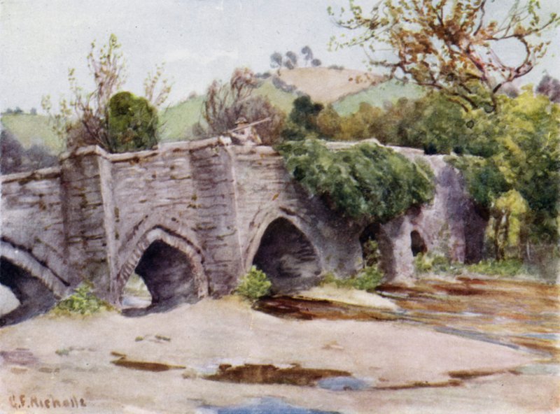 Ponte Velha em Lostwithiel de George Franck Nicholls