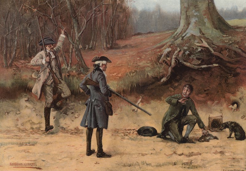 Mão vermelha de George Goodwin Kilburne