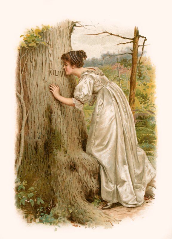 Olivia de Tennyson de George Goodwin Kilburne