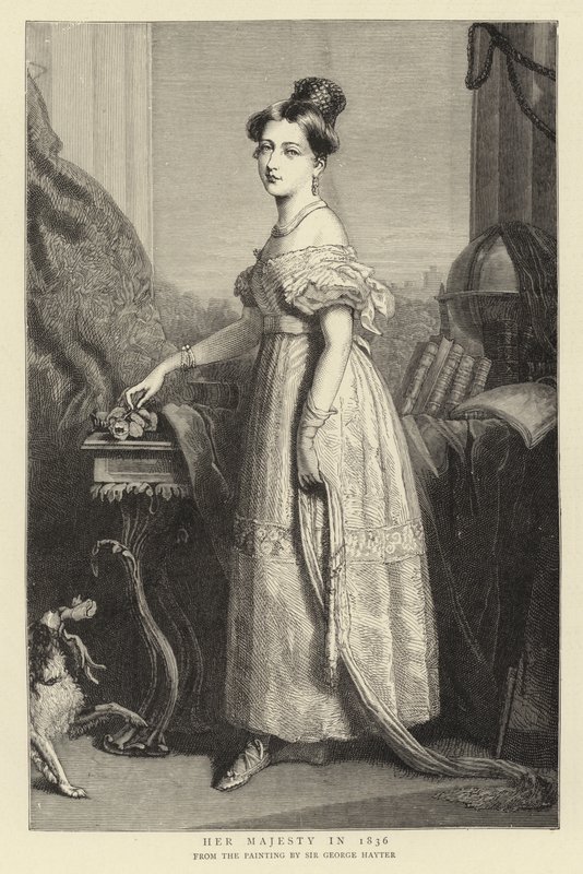 Sua Majestade em 1836 de George Hayter