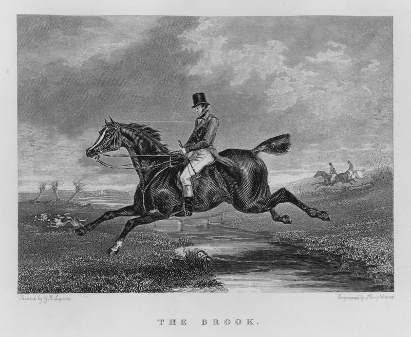 O riacho (gravura) de George Henry (after) Laporte