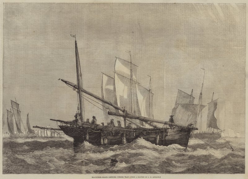 Sarda-Barcos a caminho de George Henry Andrews