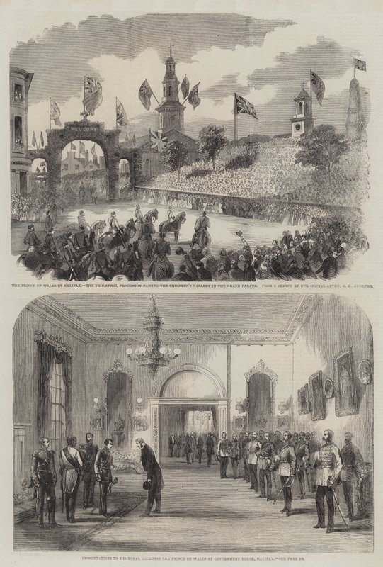 Visita Real ao Canadá de George Henry Andrews