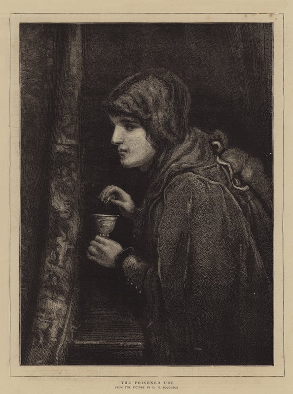 A Taça Envenenada de George Henry Boughton