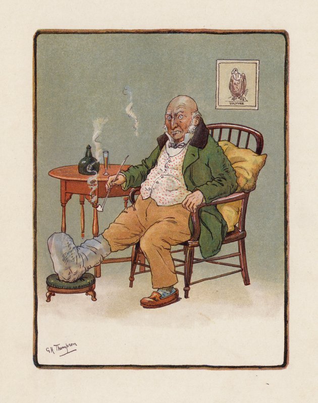 Avô (litografia a cores) de George Henry Thompson