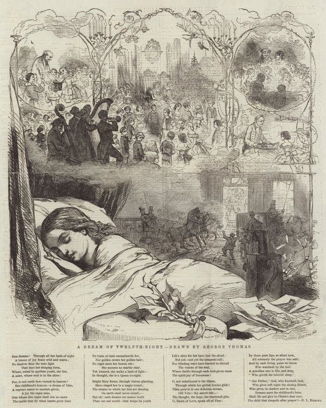 Um sonho da décima segunda noite de George Housman Thomas