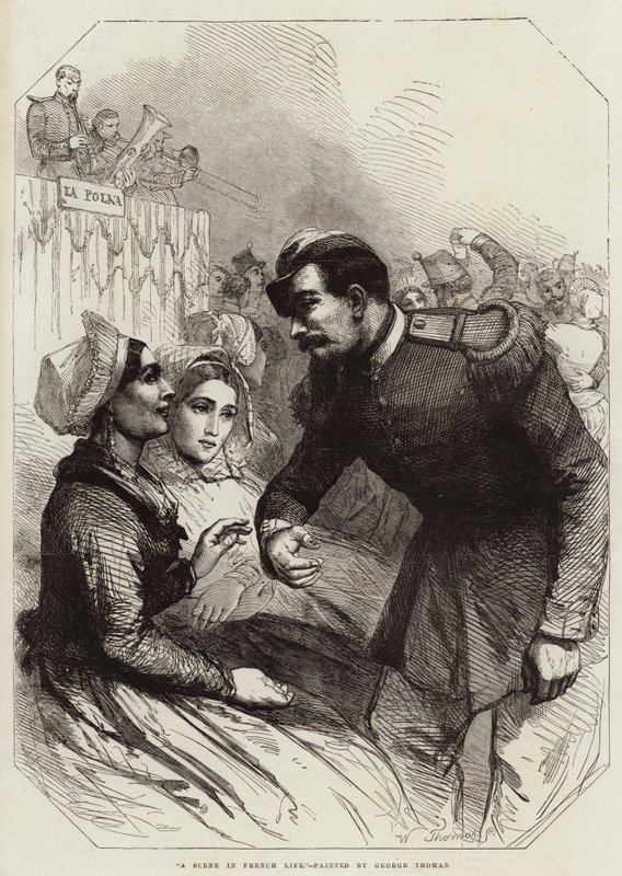 Uma cena na vida francesa de George Housman Thomas