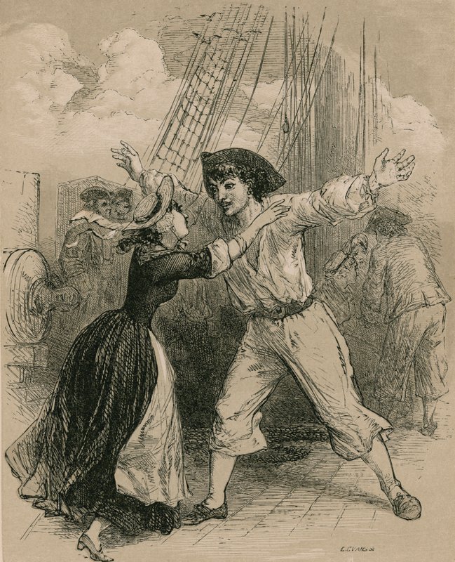 Susan de olhos pretos de George Housman after Thomas