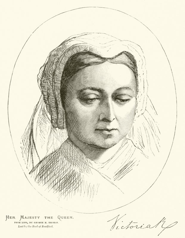 rainha Victoria de George Housman after Thomas