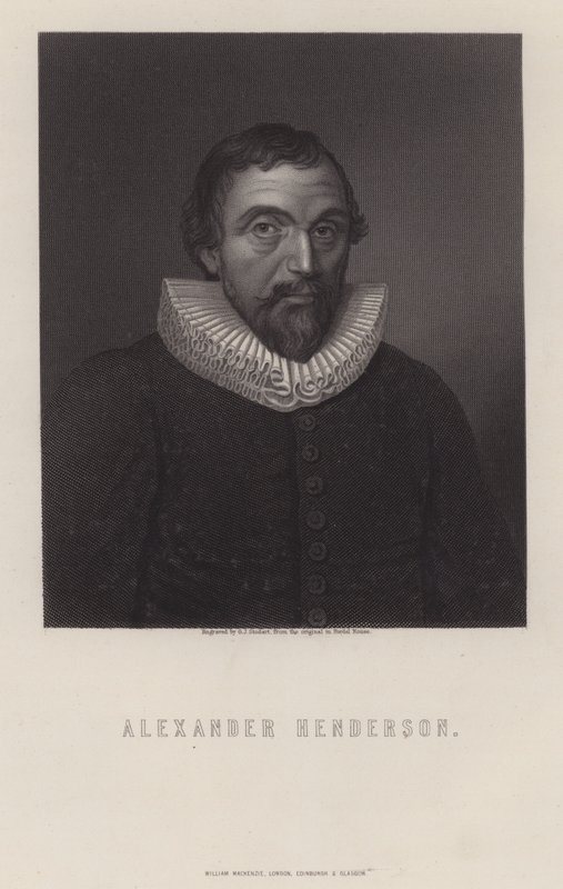 Alexander Henderson, teólogo escocês de George J. Stodart