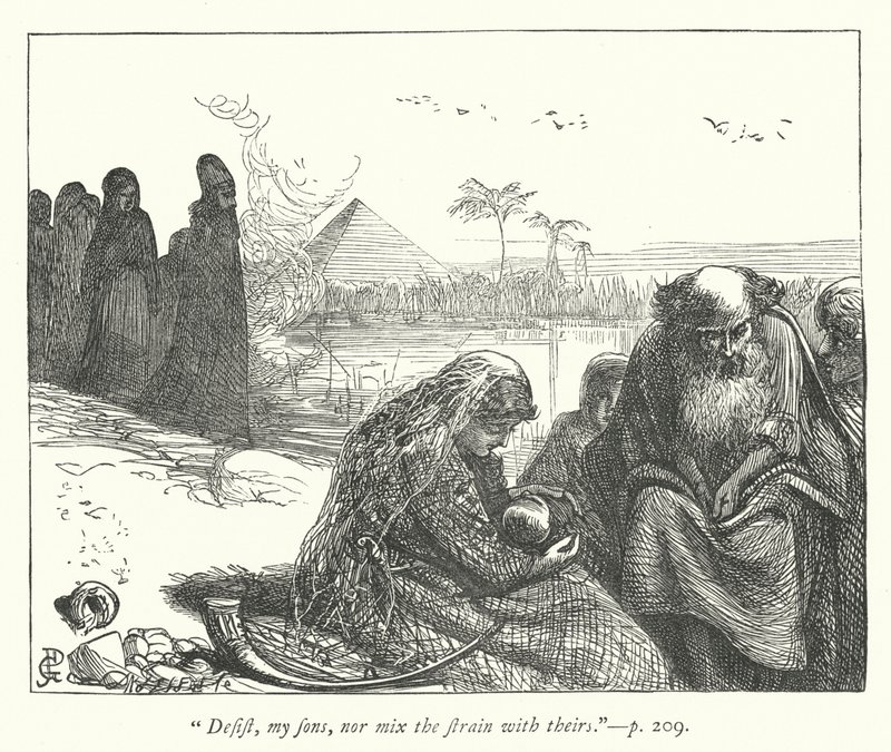 Ilustração para O Cativeiro (gravura) de George John Pinwell