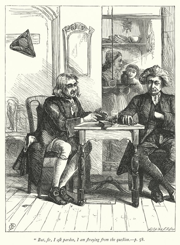 Ilustração para O Vigário de Wakefield (gravura) de George John Pinwell