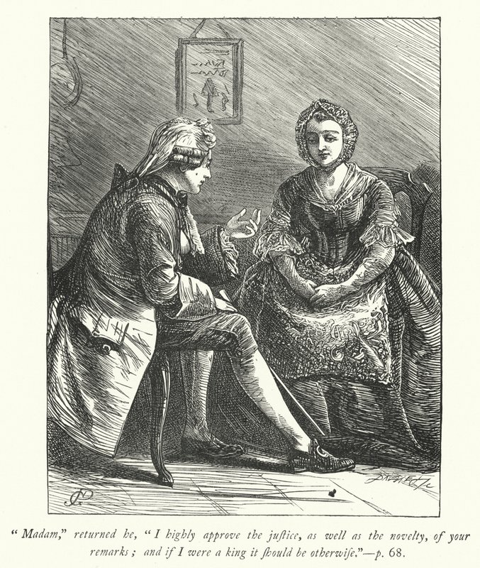 Ilustração para O Vigário de Wakefield (gravura) de George John Pinwell