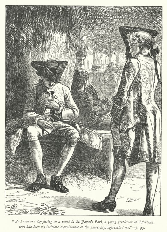 Ilustração para O Vigário de Wakefield (gravura) de George John Pinwell