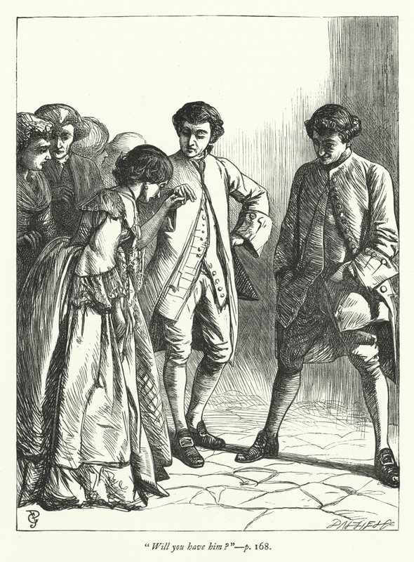 Ilustração para O Vigário de Wakefield (gravura) de George John Pinwell