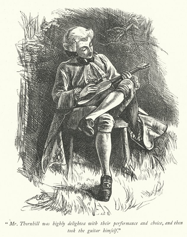 Ilustração para O Vigário de Wakefield (gravura) de George John Pinwell