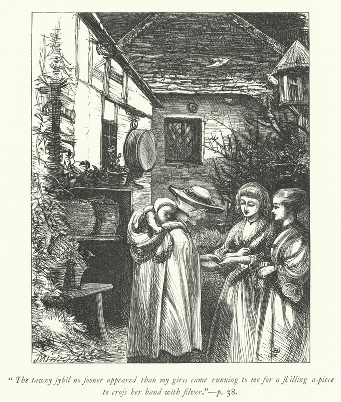 Ilustração para O Vigário de Wakefield (gravura) de George John Pinwell