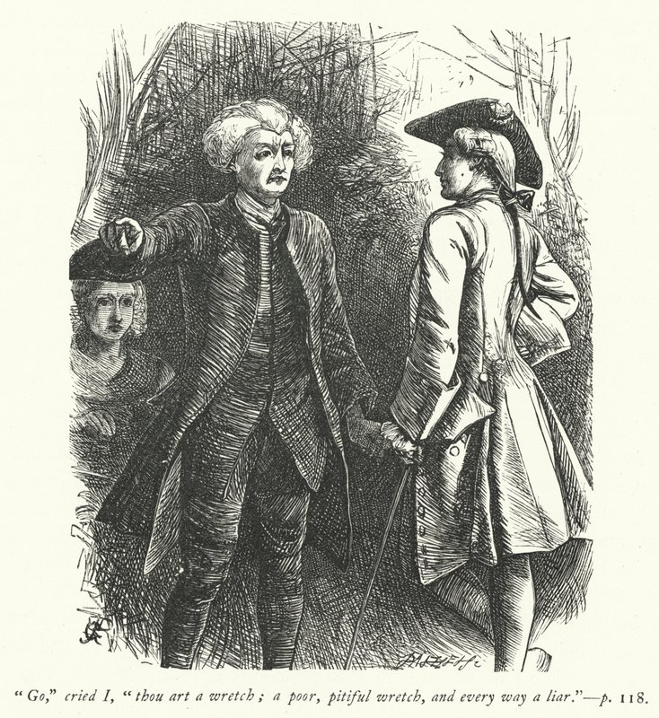 Ilustração para O Vigário de Wakefield (gravura) de George John Pinwell