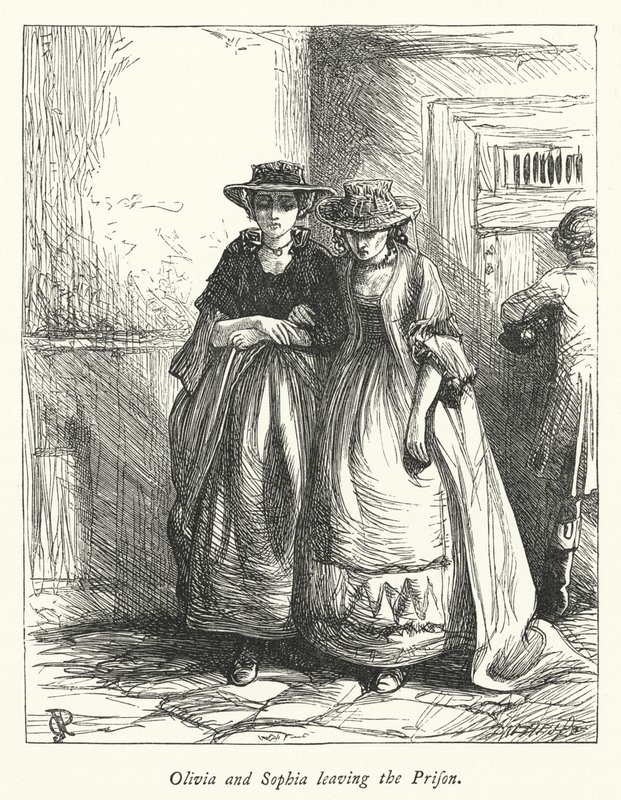 Ilustração para O Vigário de Wakefield (gravura) de George John Pinwell