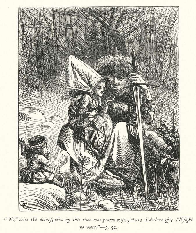Ilustração para O Vigário de Wakefield (gravura) de George John Pinwell