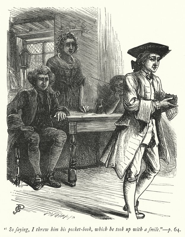 Ilustração para O Vigário de Wakefield (gravura) de George John Pinwell