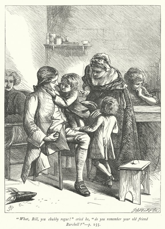 Ilustração para O Vigário de Wakefield (gravura) de George John Pinwell