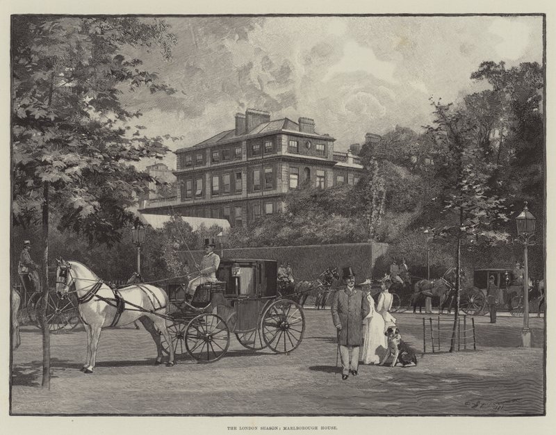 A temporada de Londres, Marlborough House de George L. Seymour